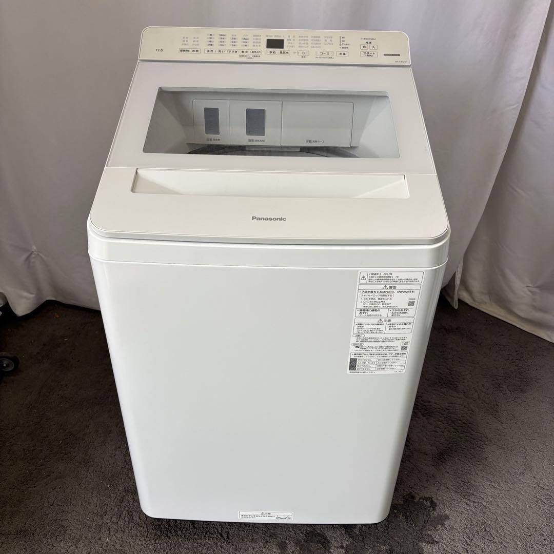 897❤️洗濯機　パナソニック　12キロ　最新　綺麗　設置無料　NA-FA12V1