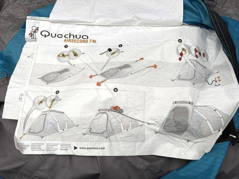 o*n様 Quechua ケシュア AIR SECONDS XL 2 エアテント