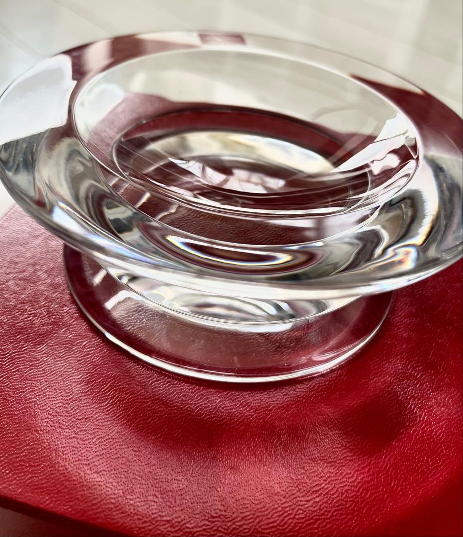 Baccrat バカラ アッシュトレイ ベガ クリスタルガラス 未使用