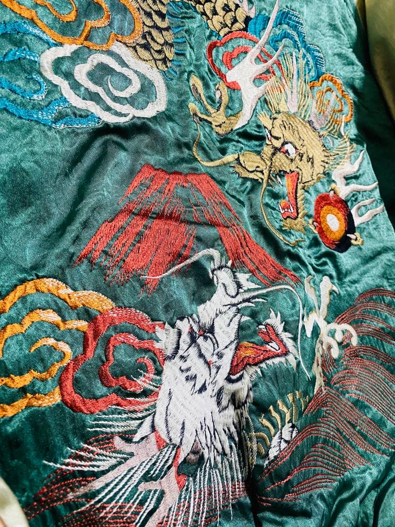 NEO-SIXX 日本限定 vintage スカジャン 龍 unisex サテン