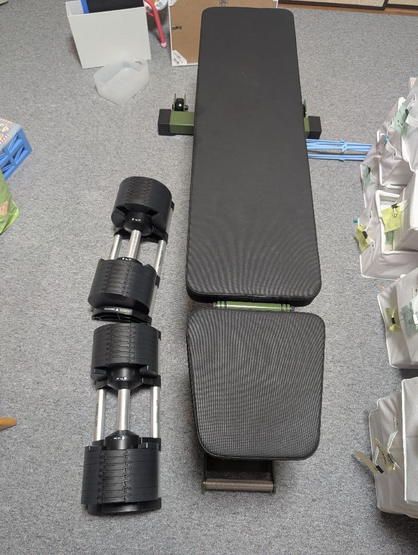 nuobell236　と　repアジャスタブルベンチ5200　【引取限定】