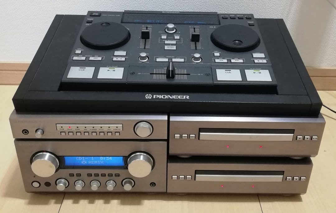 PIONEER リミックス ミニコンポ