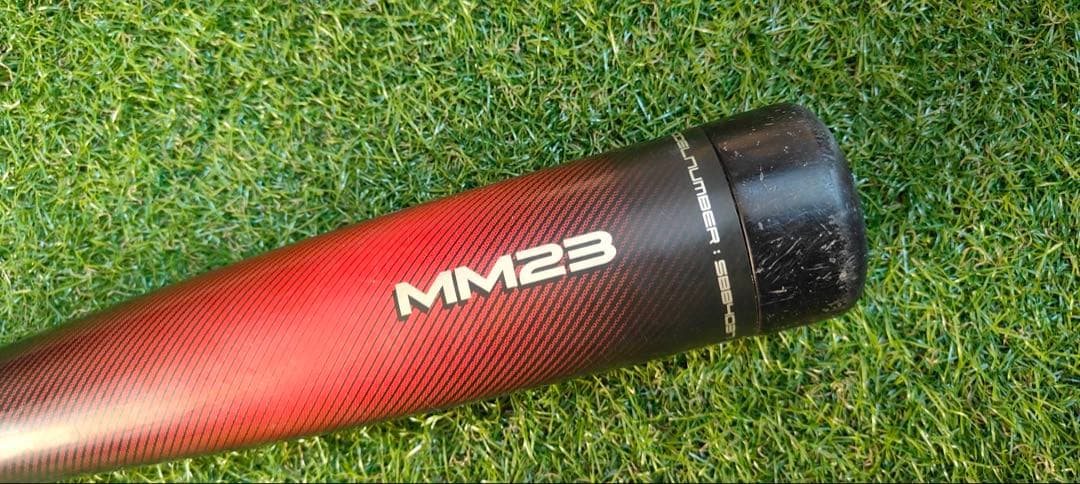 期間限定値下げ　SSK MM23 少年軟式バット 赤/黒　80cm