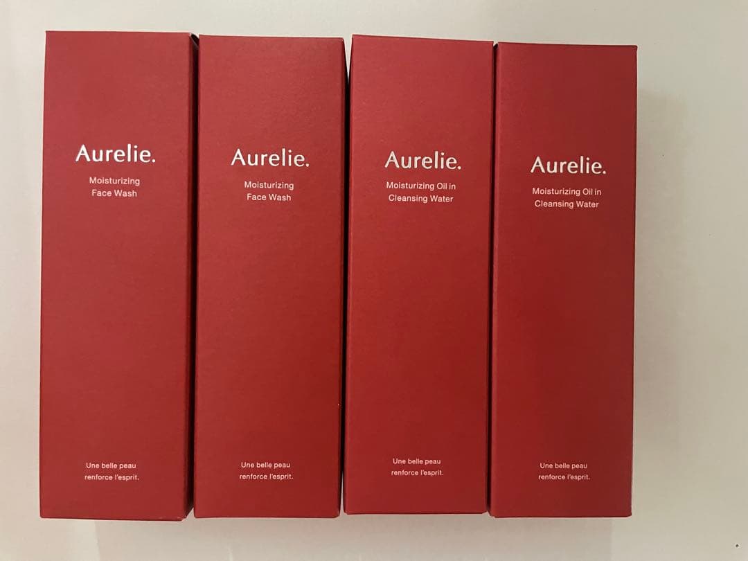 Aurelie. オレリー フェイスウォッシュ×2 クレンジングウォーター×2
