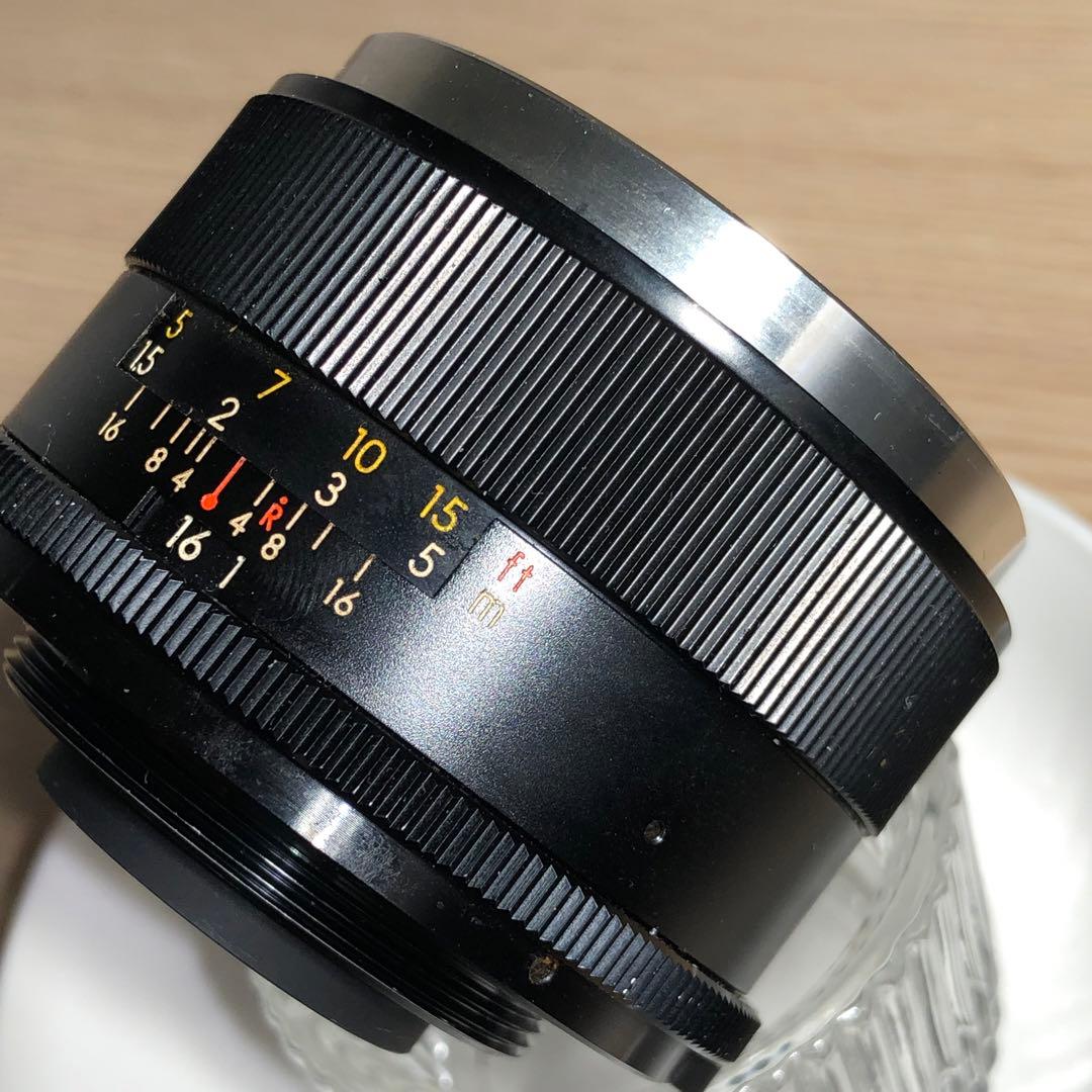 YASHINON AUTO YASHINON 50mm f1.7 m42マウント