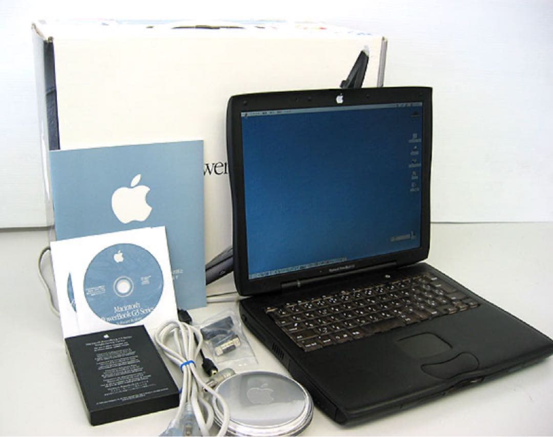 Apple PowerBook G3 本体 + 付属品　ジャンク品