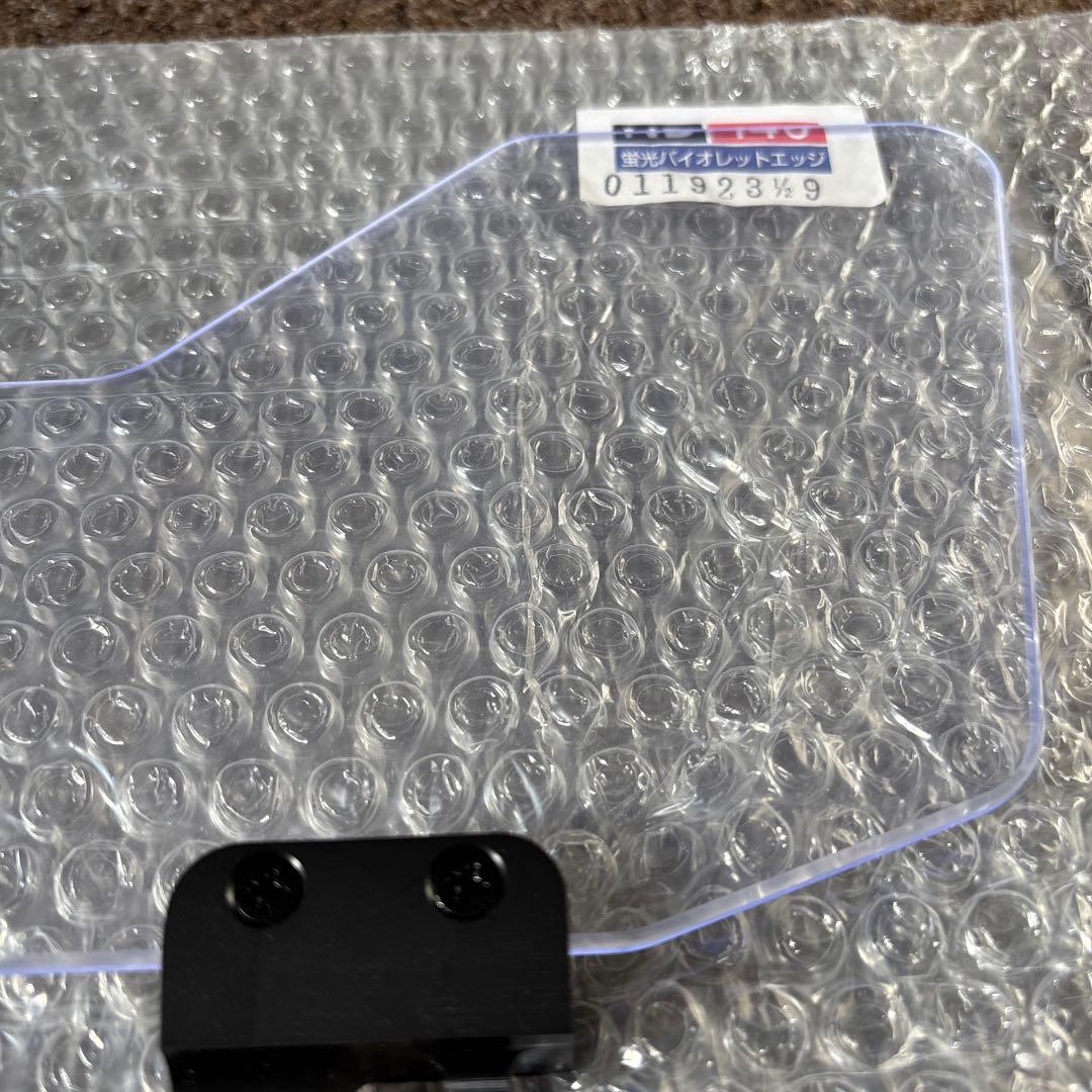 ま*ろ様 NDロードスター用ウィンドブロッカー蛍光バイオレッド