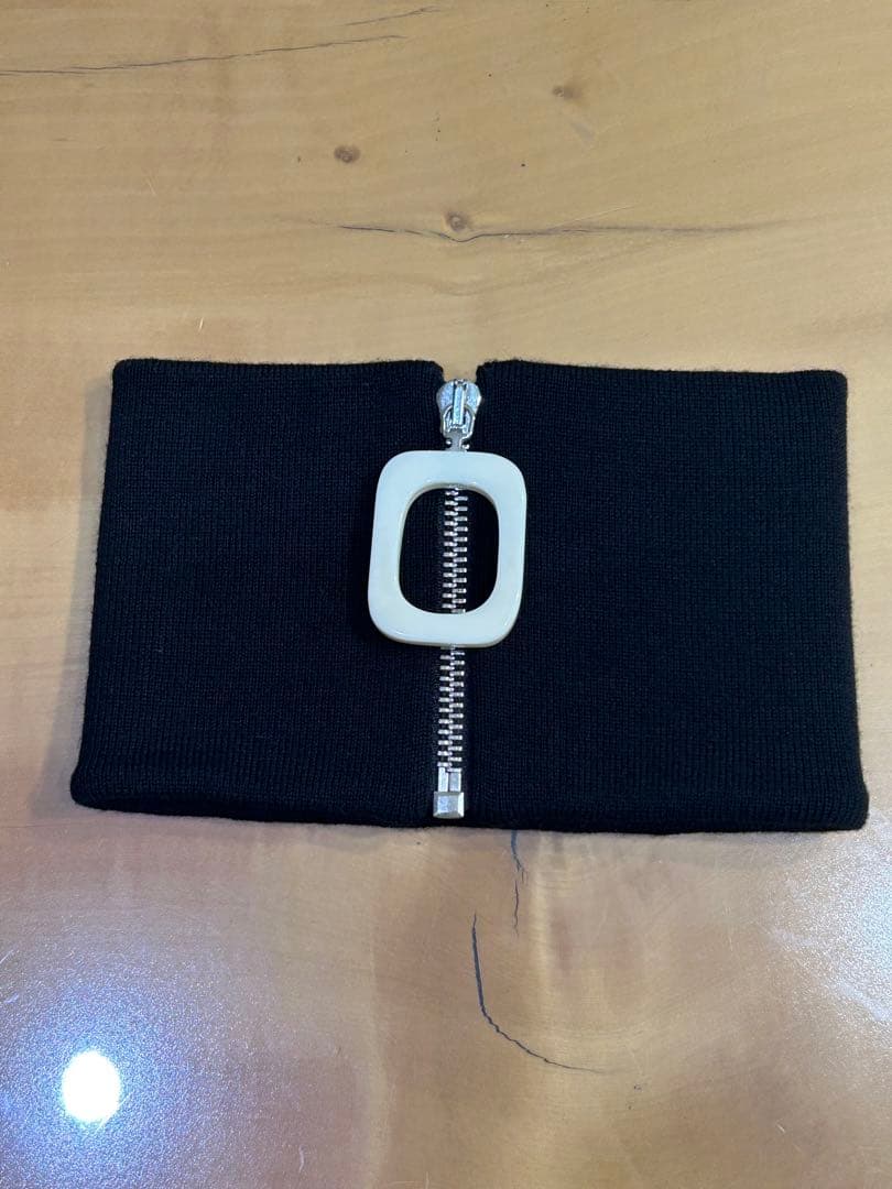 jw anderson ネックウォーマー　ブラック　黒