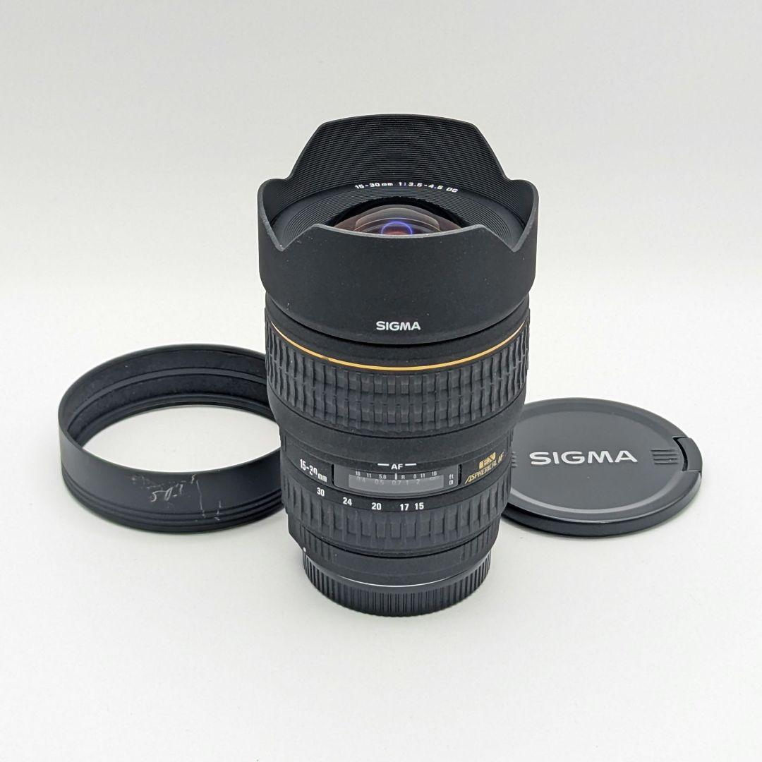 SIGMA Canon用 15-30mm F3.5-4.5 EX DG 動作OK
