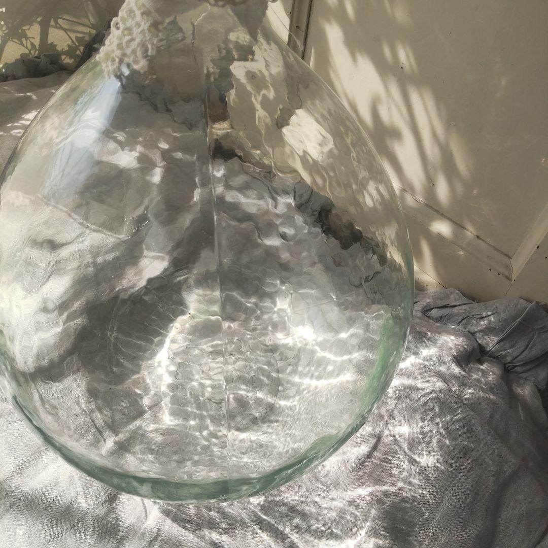 フランス　アンティーク　特大　ディミジョンボトル　ガラス