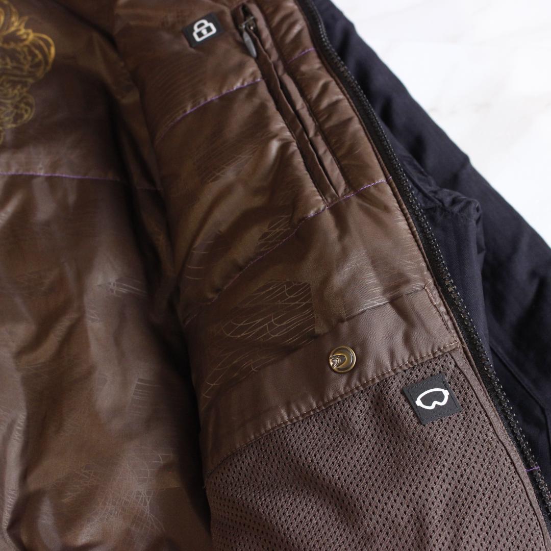 Salomon スキーウェア ナイロンジャケット Lサイズ ネイビー