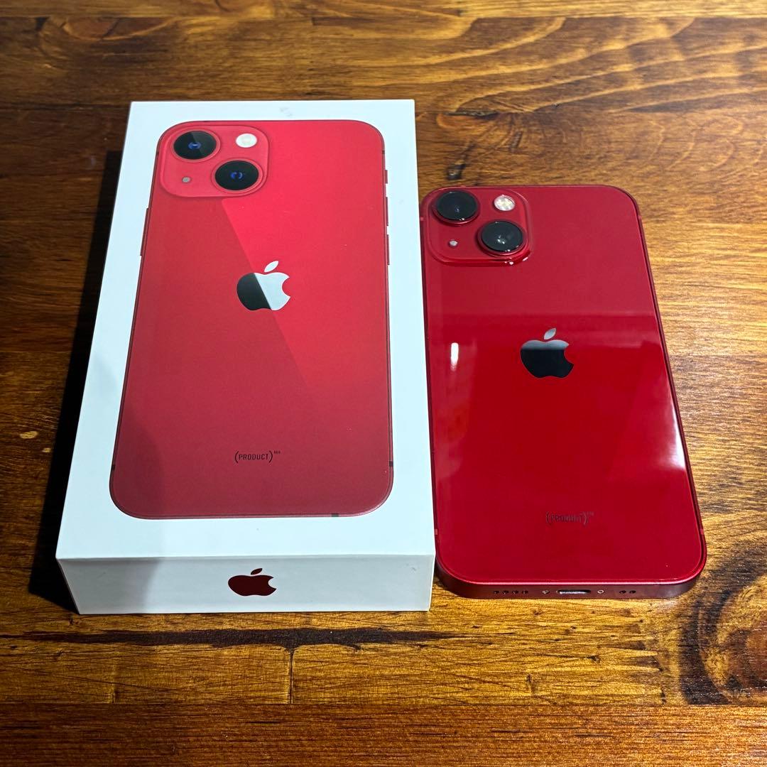 スマートフォン本体 Apple iPhone 13 mini (PRODUCT)RED 128GB