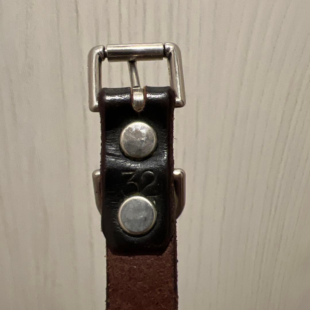 HTC スタッズナローベルト　ブラック 32インチ　スタンダードカリフォルニア