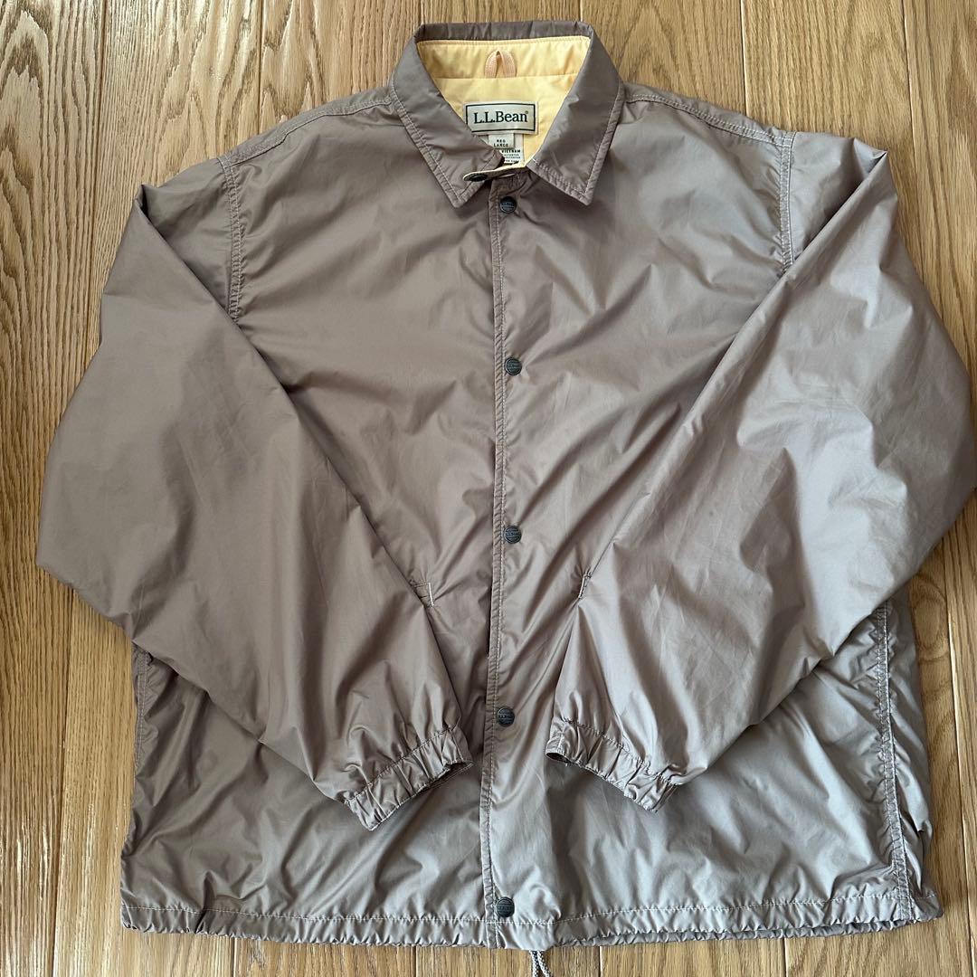 L.L.Bean 復刻　チンストラップ　コーチジャケット LARGE ベージュ