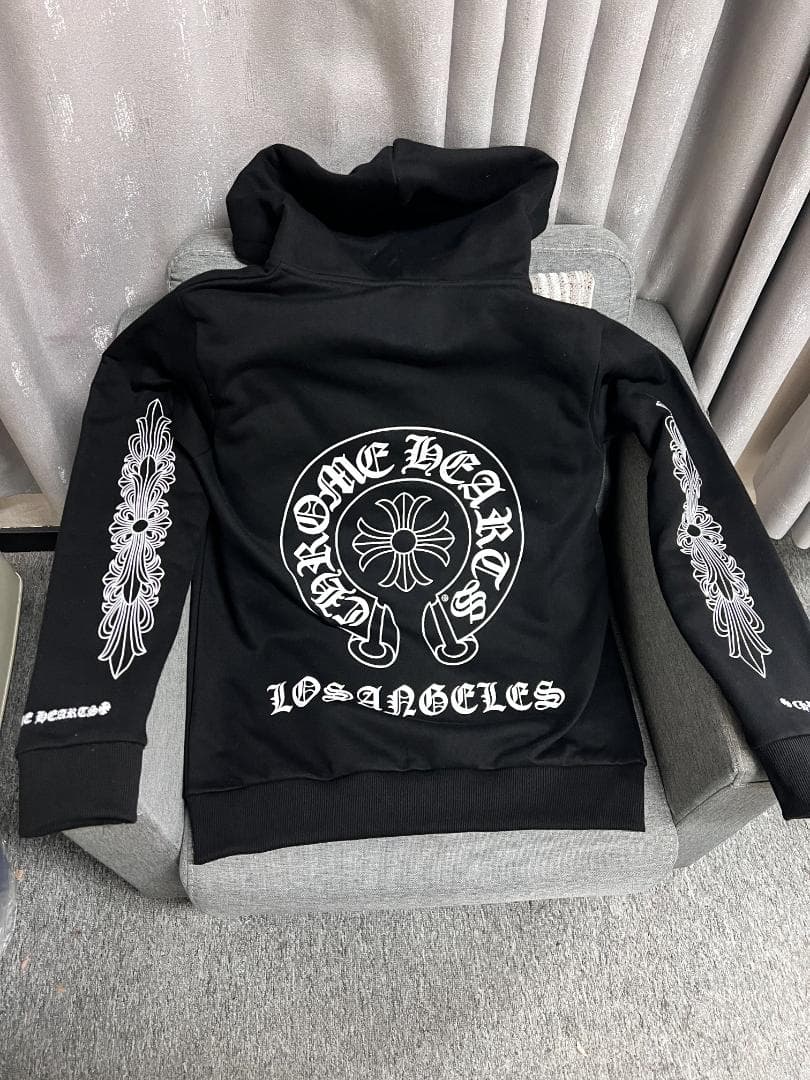 CHROME HEARTS ブラック パーカー