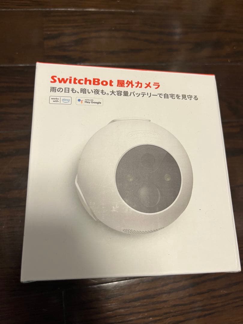 SwitchBot 屋外防犯カメラ3MP+ソーラーパネル10000mAhセット