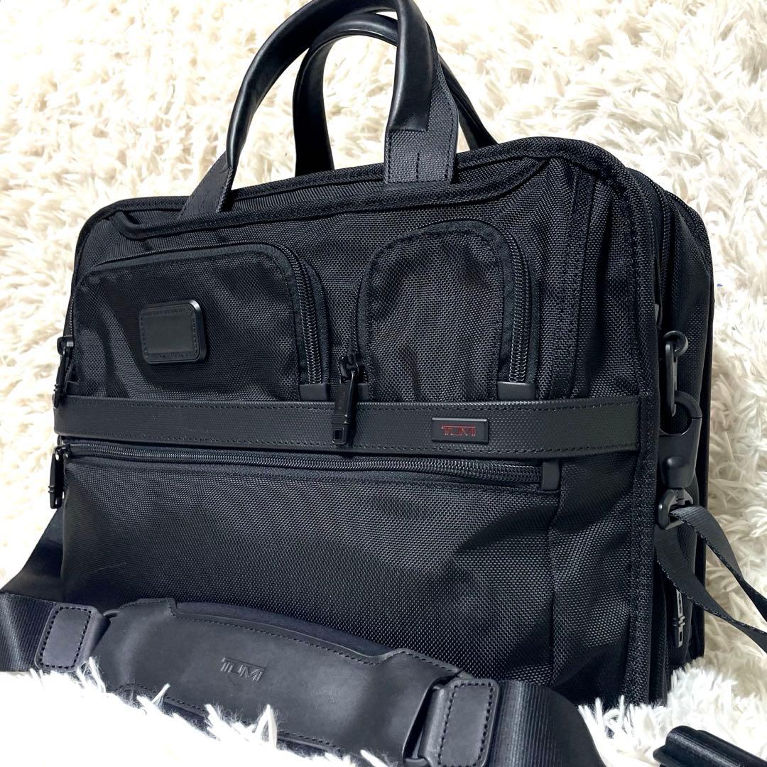 【未使用級】TUMI アルファ2 ビジネスバッグ 拡張機能 26141D2