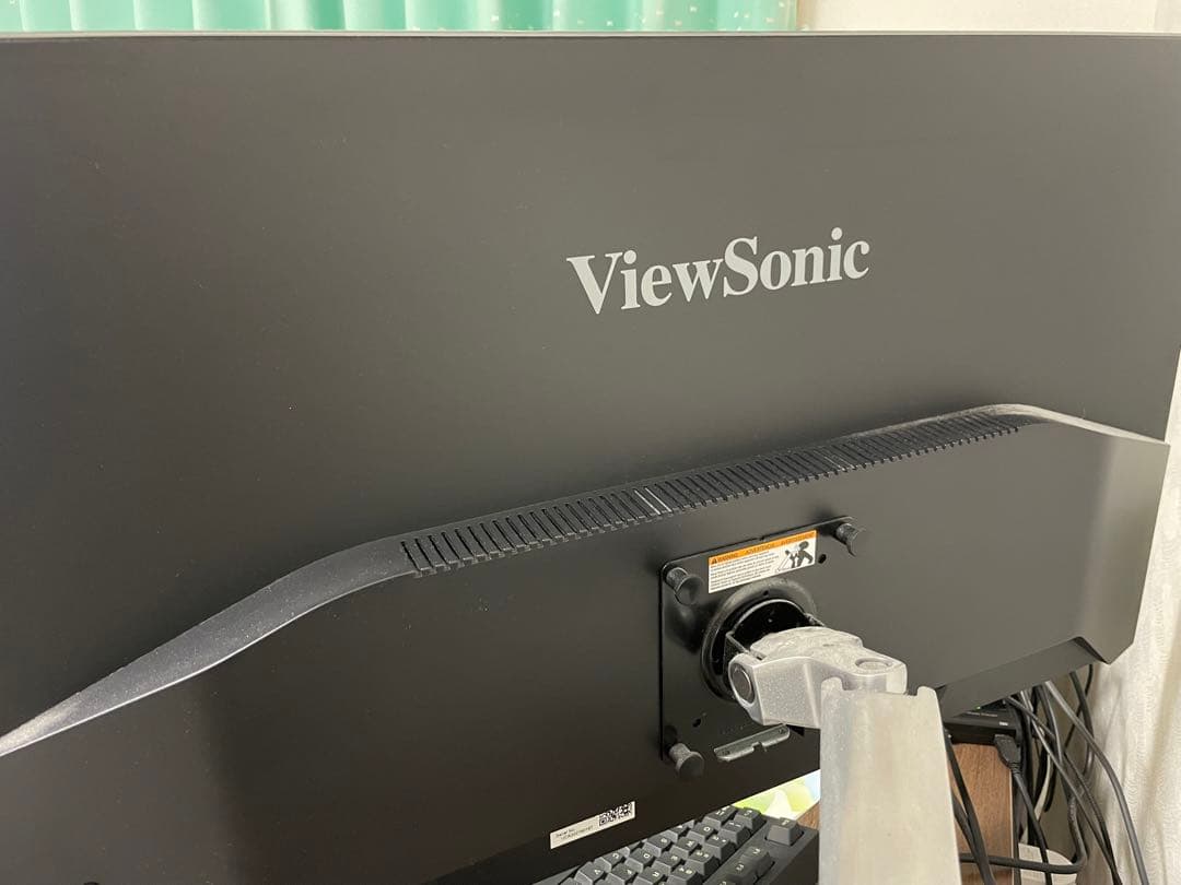 VX3276-2K-MHD-7 ViewSonic モニタ&モニターアーム