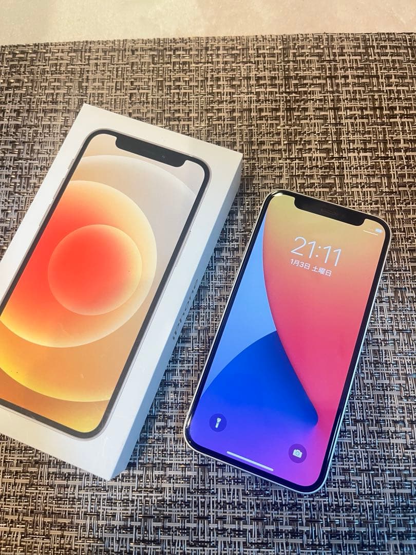 iPhone 12miniホワイト 本体