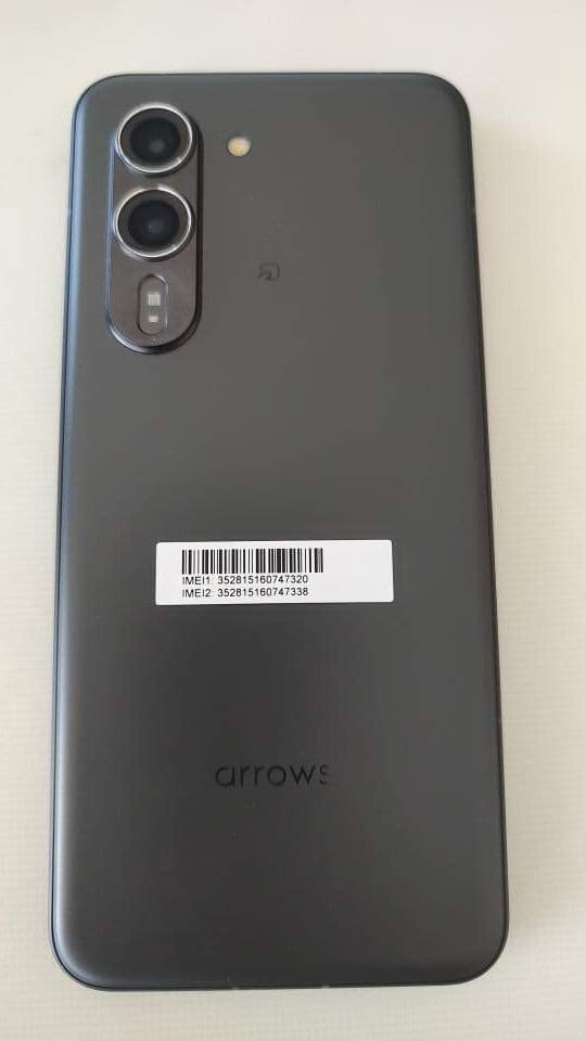 arrows Alpha M08 ブラック　simフリー　クリアケース付