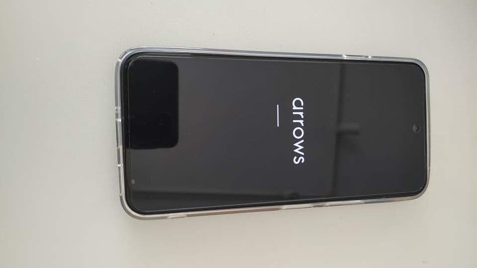 arrows Alpha M08 ブラック　simフリー　クリアケース付