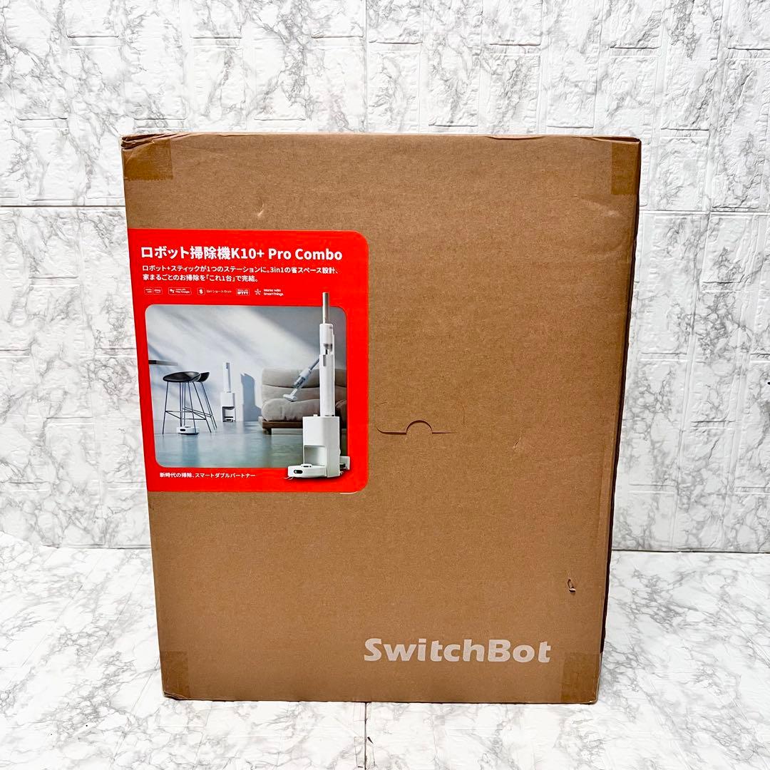 【未開封】SwitchBot ロボット掃除機 K10+ Pro Combo
