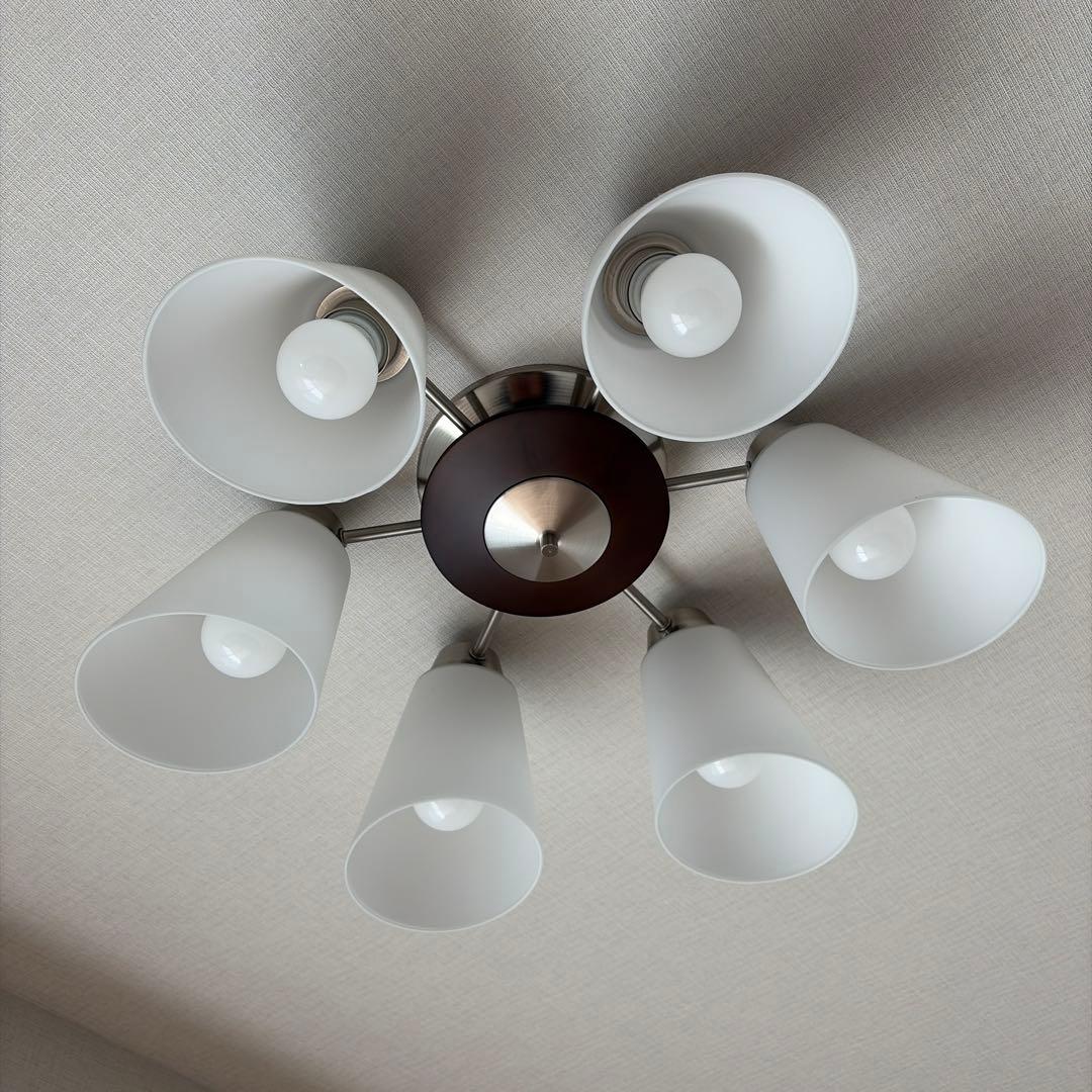 モダンデザイン 6灯シーリングライト　KOIZUMI