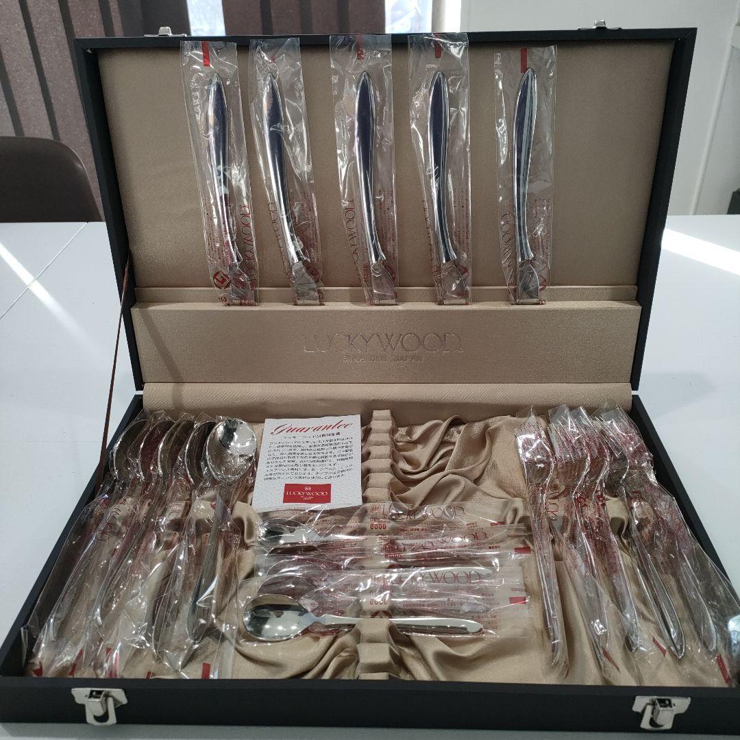 LUCKYWOOD カトラリーセットナイフフォークスプーン