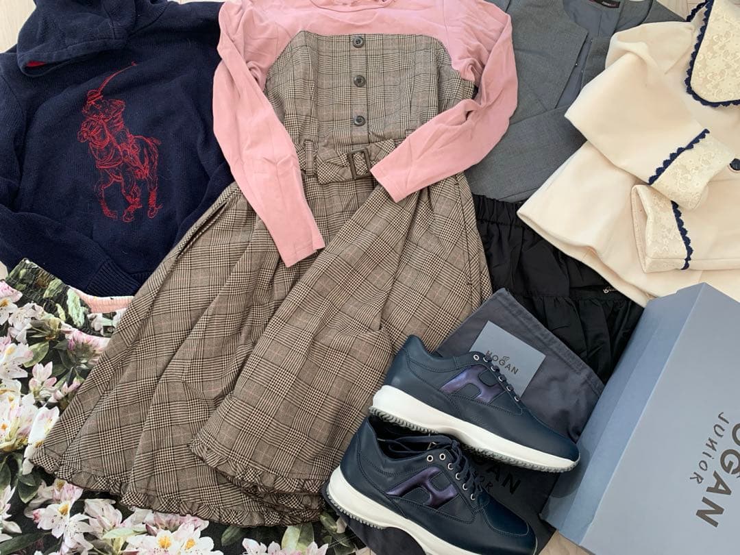 140 新品3点　ホーガン　6万円　メゾピアノ ラルフローレン モロー