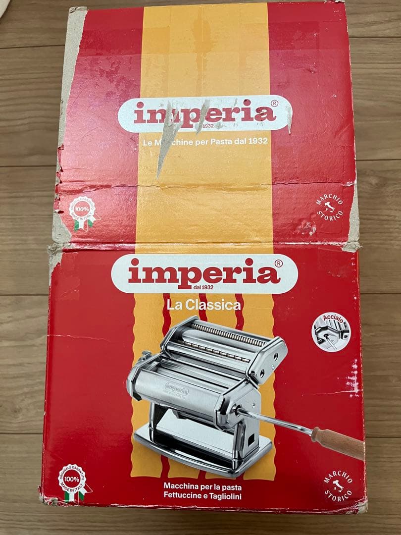 imperia パスタマシン ステンレス製