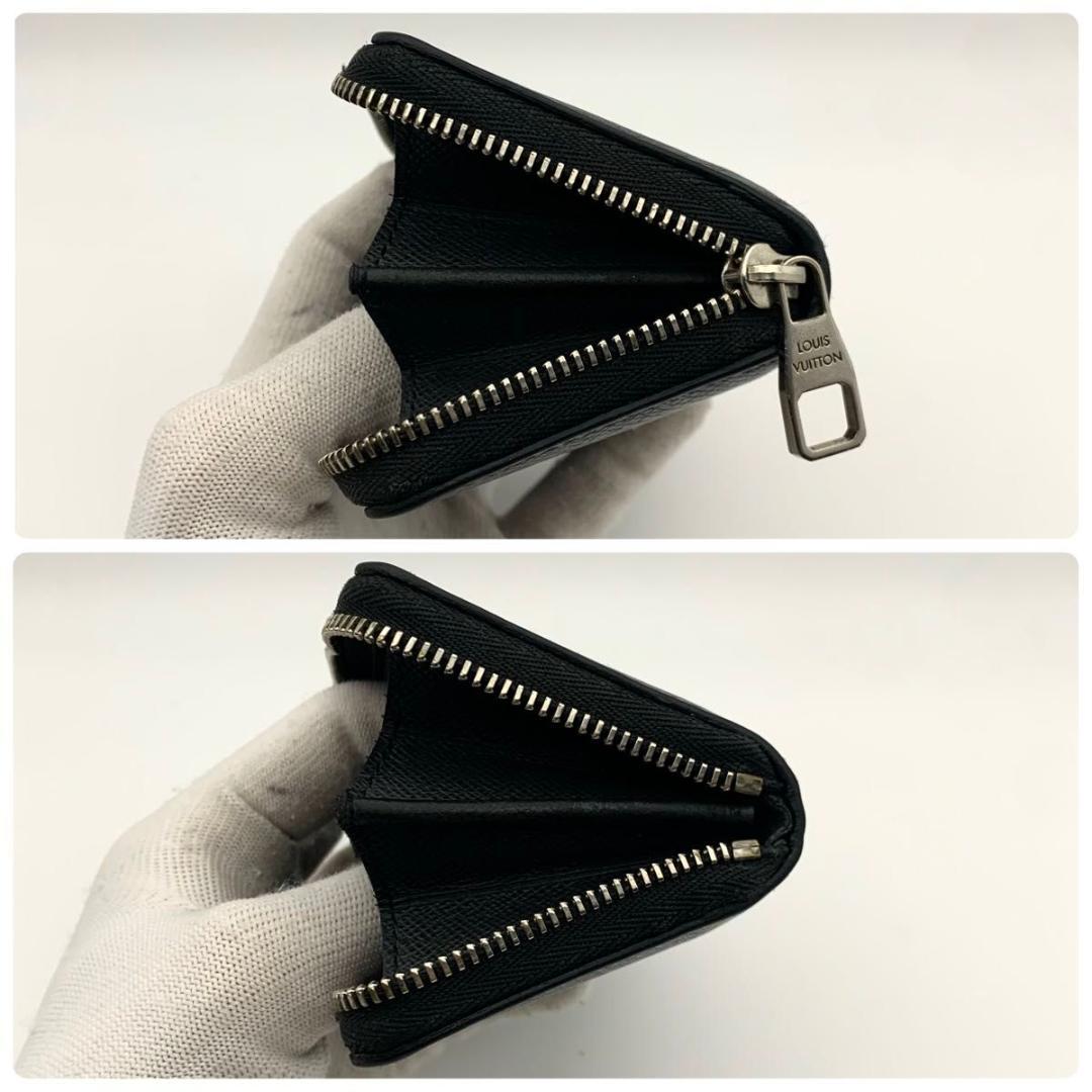 箱付き ルイヴィトン ジッピーパース 財布 ケース コンパクト 黒
