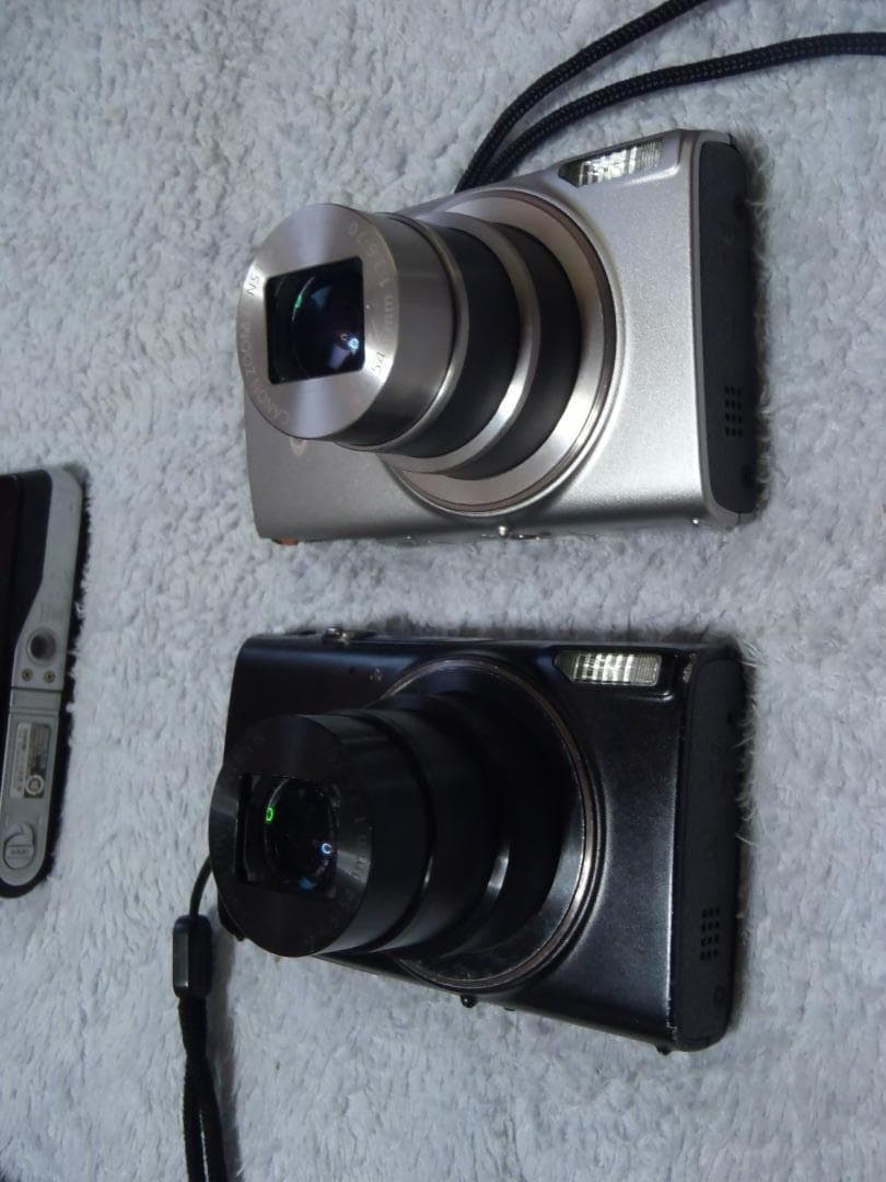 ⭕️動作品２台❤️IXY650❤️canon❤️スマホ転送★銀・黒★全２色セット