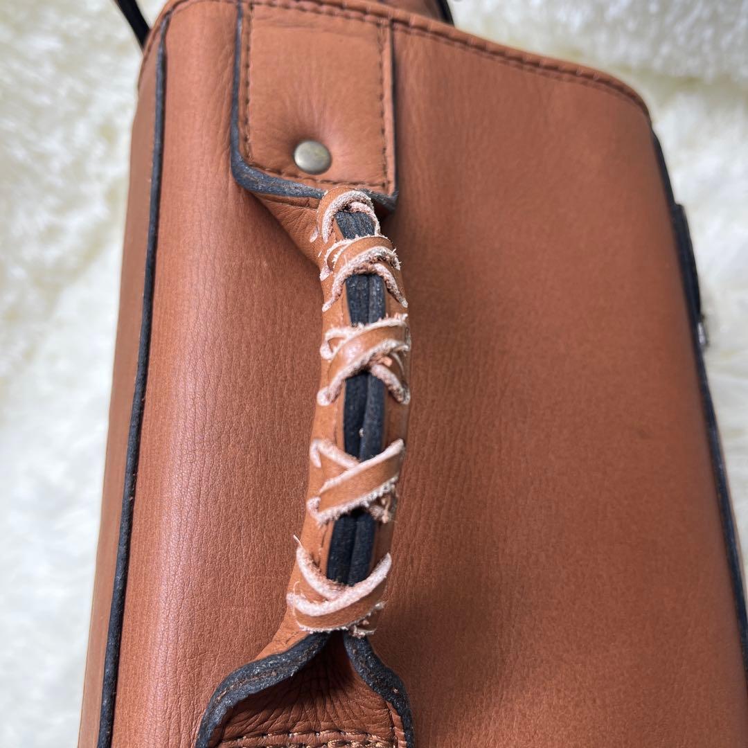 未使用　PORTER ポーター バロン ショルダー ビジネスバッグ 本革