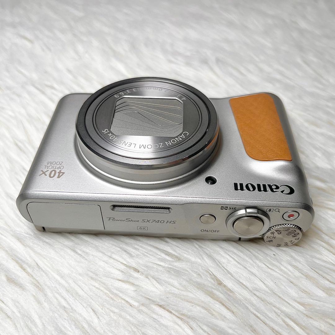 【極美品】Canon PowerShot SX740 HS シルバー