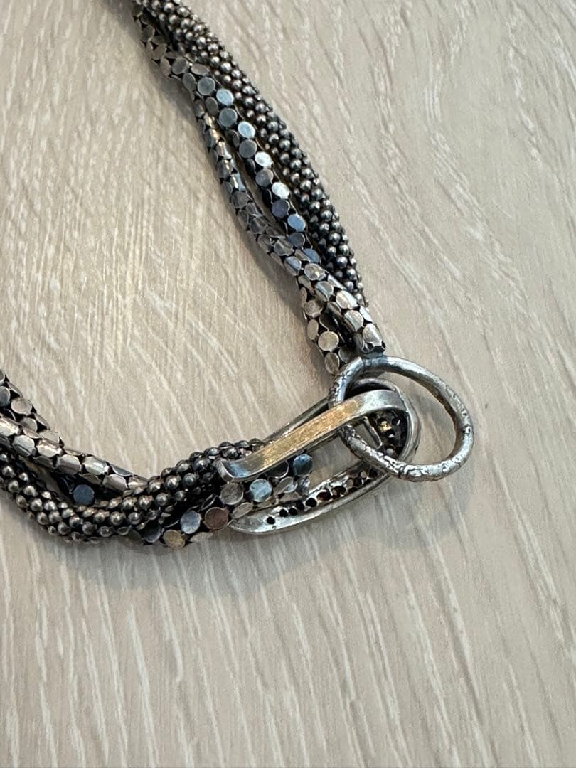 【925】HP FRANCE/IOSSELLIANI スネークネックレス