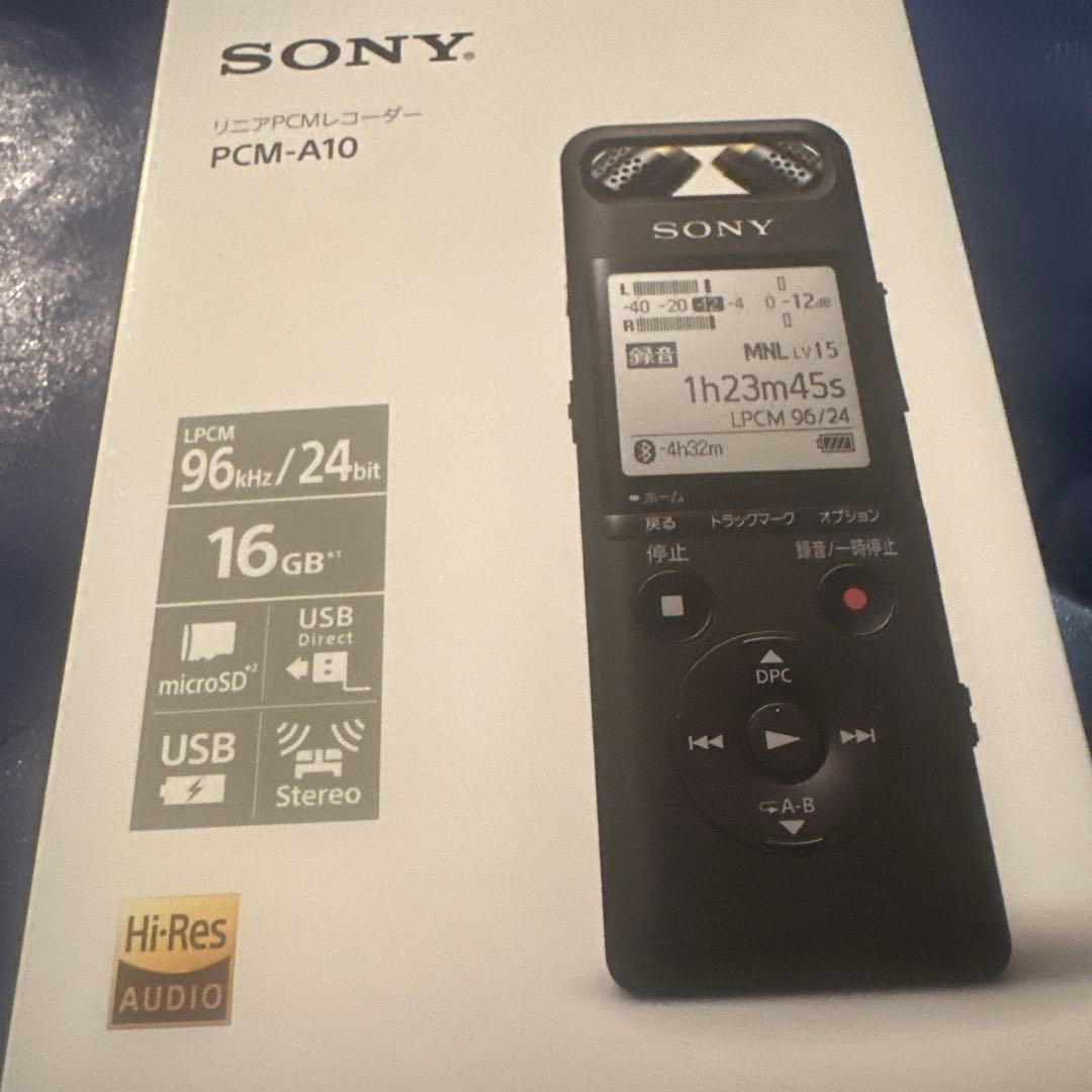 SONY PCM-A10 リニアPCMレコーダー