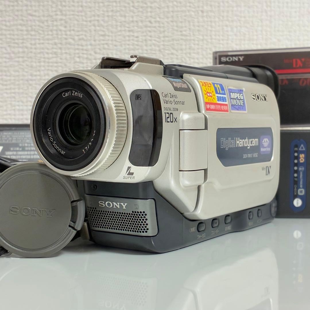 【動作品】 SONY HANDYCAM DCR-TRV17 ソニー ビデオカメラ