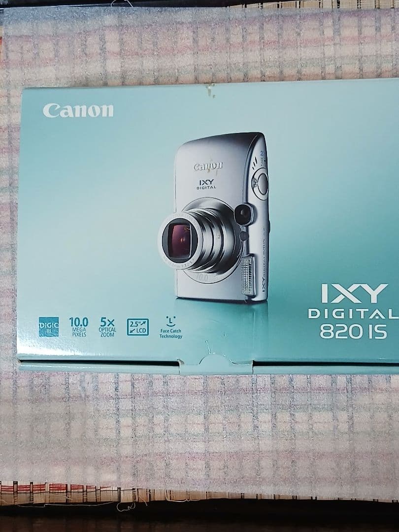 Canon IXY DIGITAL 820 IS 他付属品 純正バッテリー付