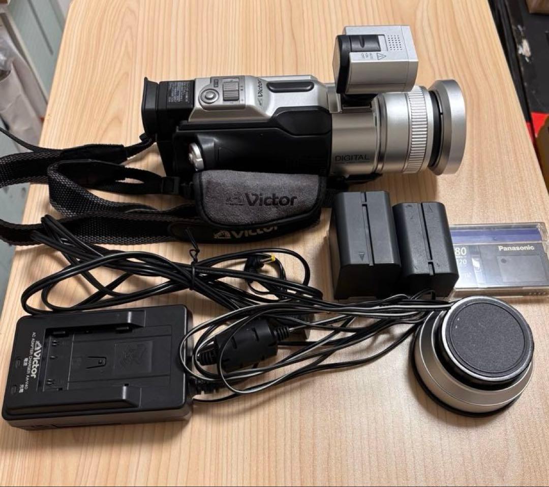 ビクターVictor デジタルビデオカメラ GR-DV3000 アクセKIT多数