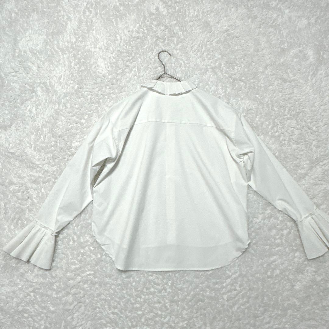 未使用級FORME プリーツブラウス　東原亜希×金子綾コラボ