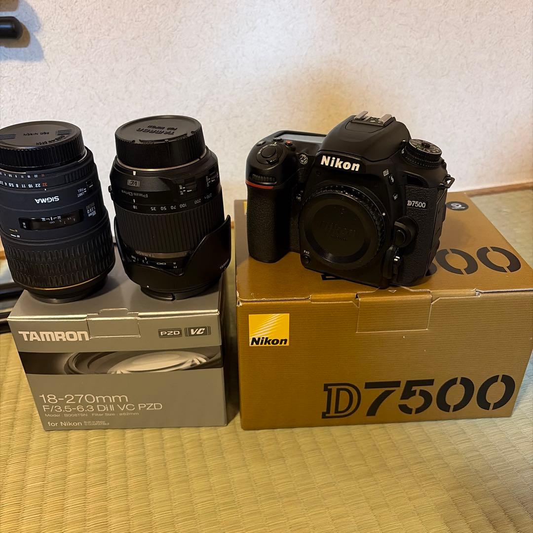 Nikon D7500 レンズセット