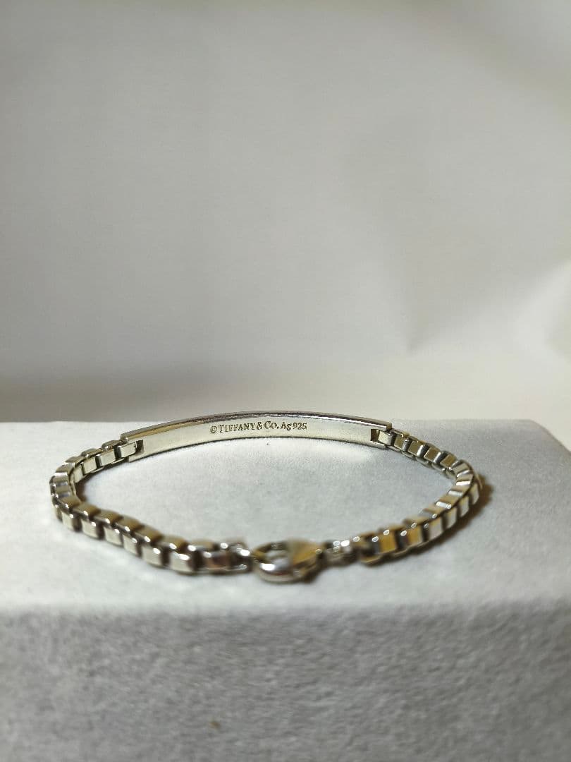 Tiffany & Co. ベネチアン リンク ID ブレスレット