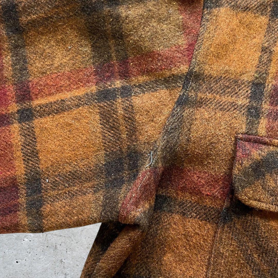 【まー 様】60s古着USA製C.P.O. by ArrowウールCPOシャツL