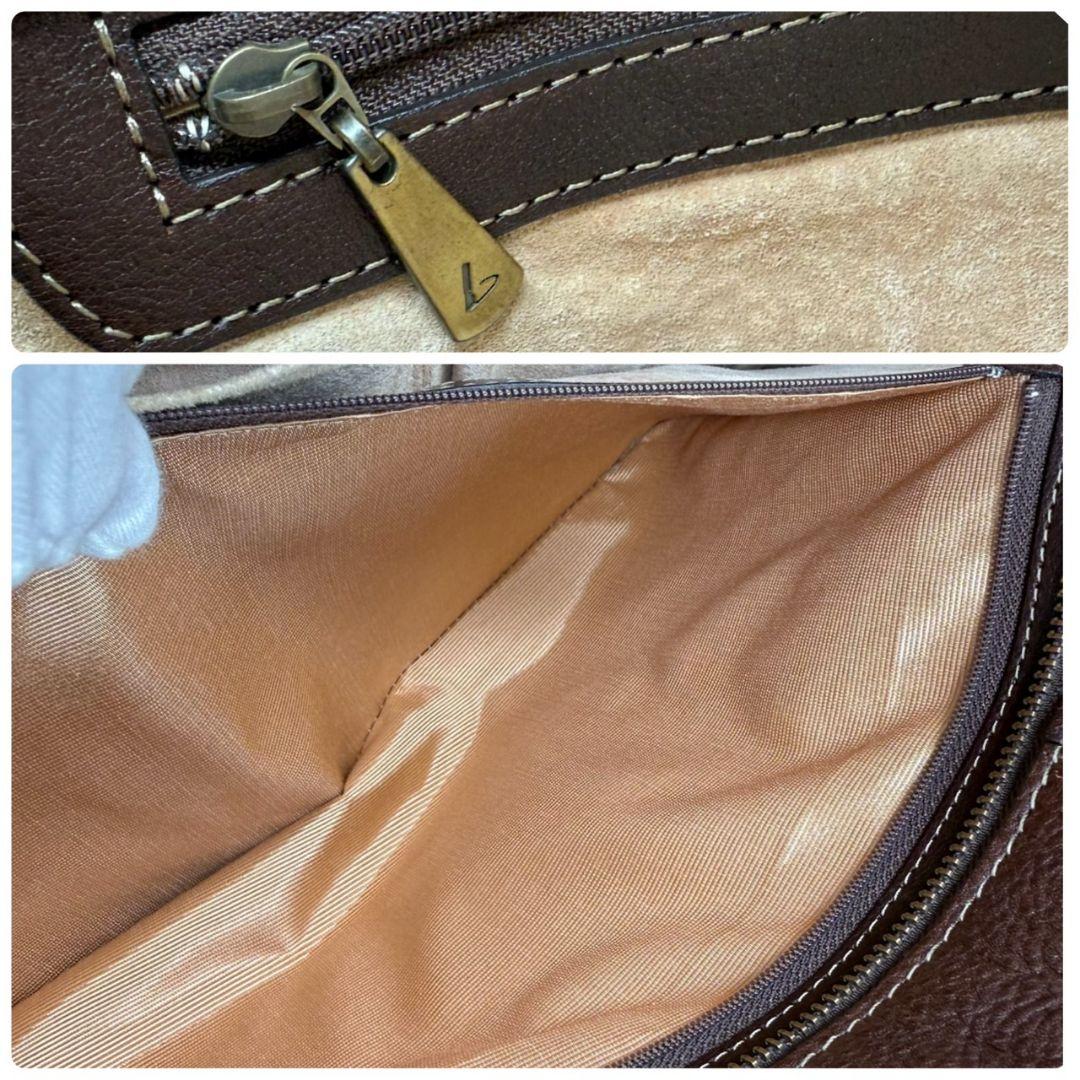 土屋鞄 トーンオイルヌメ デイリートート 本革 トートバッグ ダークブラウン