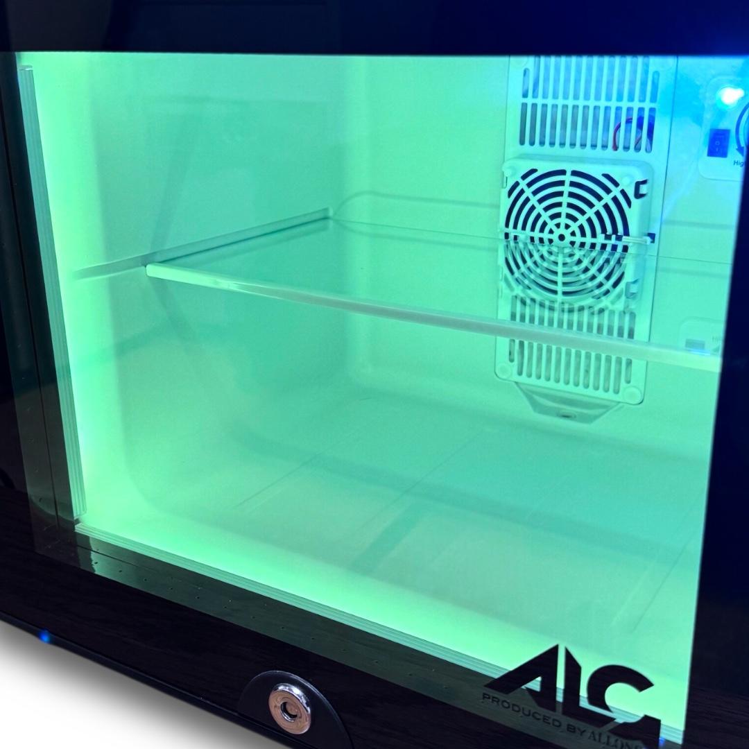 ALLONE LED内蔵 ミニゲーミング 冷蔵庫 ALG-GMMFL 20L