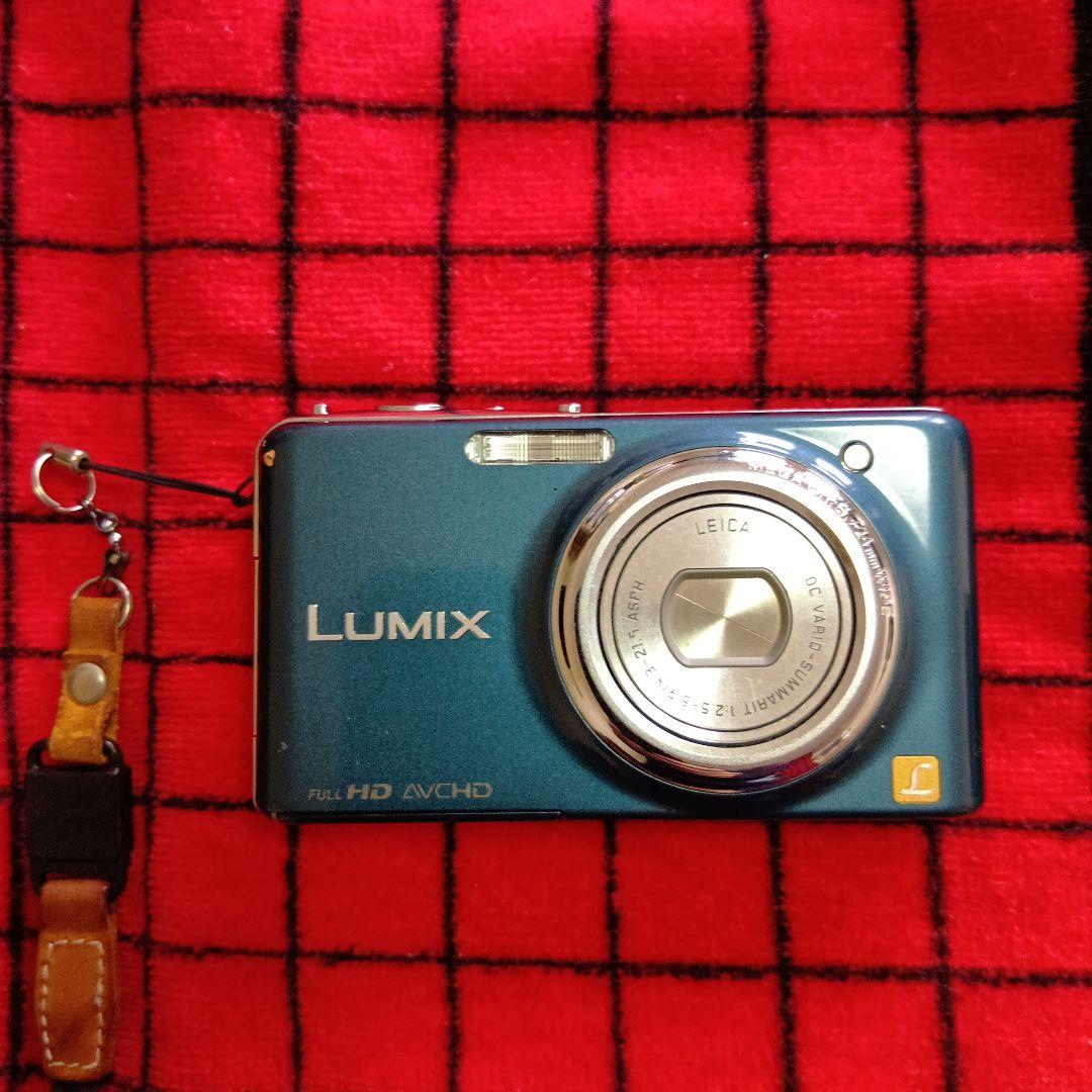 LUMIX コンパクトデジタルカメラ　FX 77 ブルー