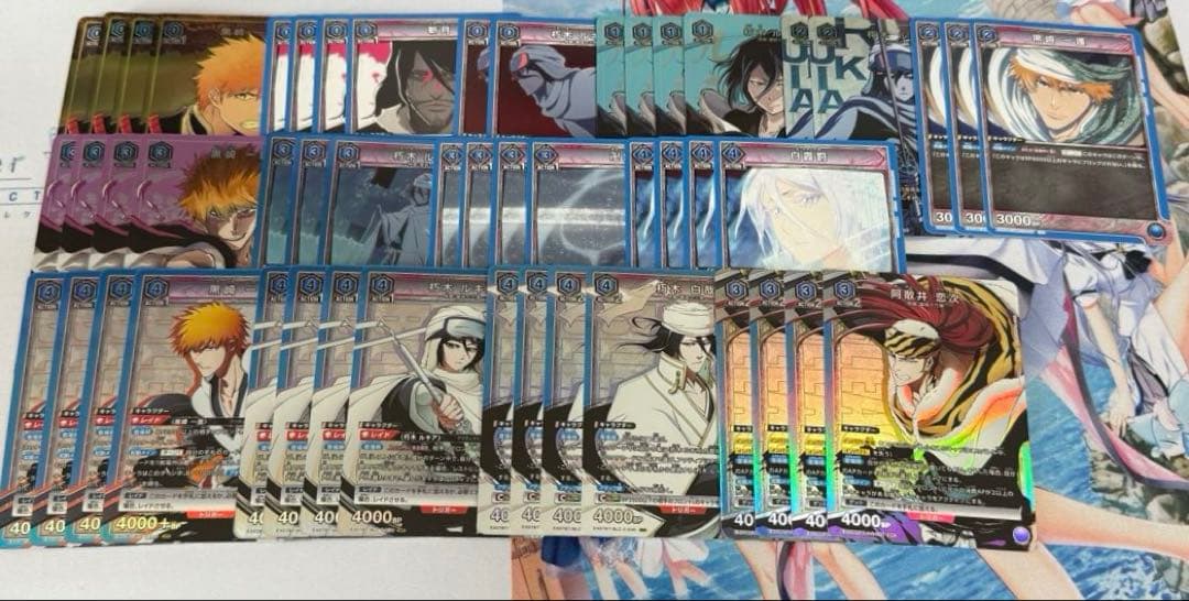 ユニアリ　青BLEACHデッキ