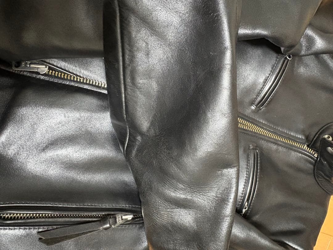 カドヤ／KADOYA／K’ｓLEATHER ／シングルライダース ／黒／M ／革