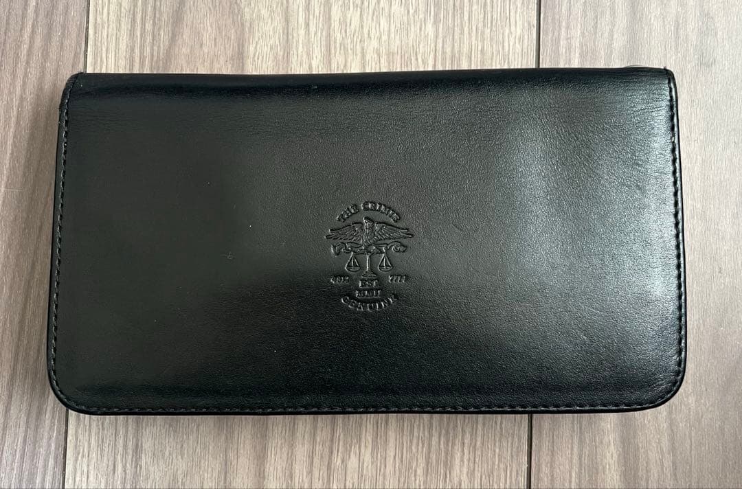 THE CRIMIE クライミー　ブラック レザー 長財布