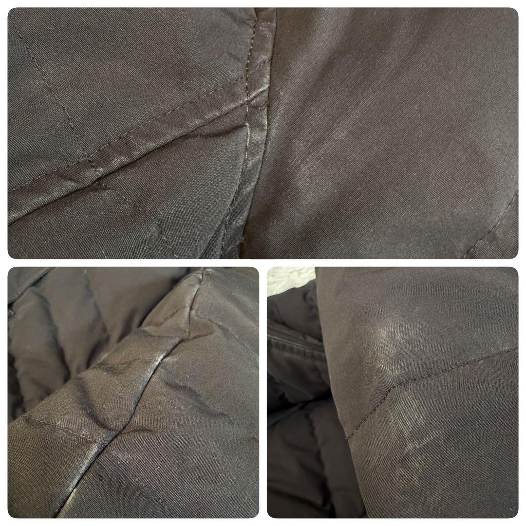 カナダグース ロレッタパーカー 2way Aライン ダウンコート ブラック XS